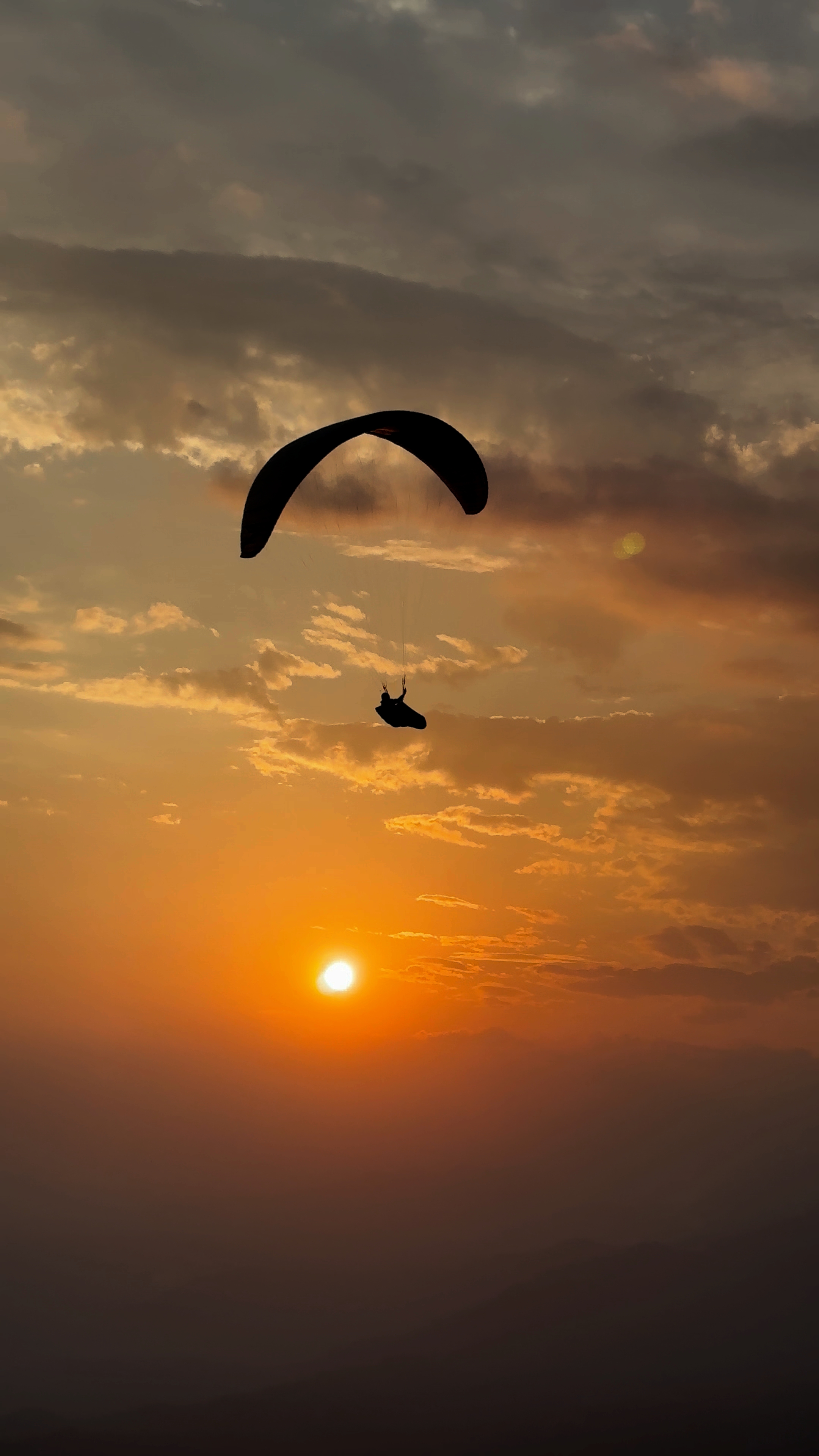 Beginner paragliding course